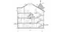 Проект двухэтажного дома с цокольным этажом и бильярдной - LK-144